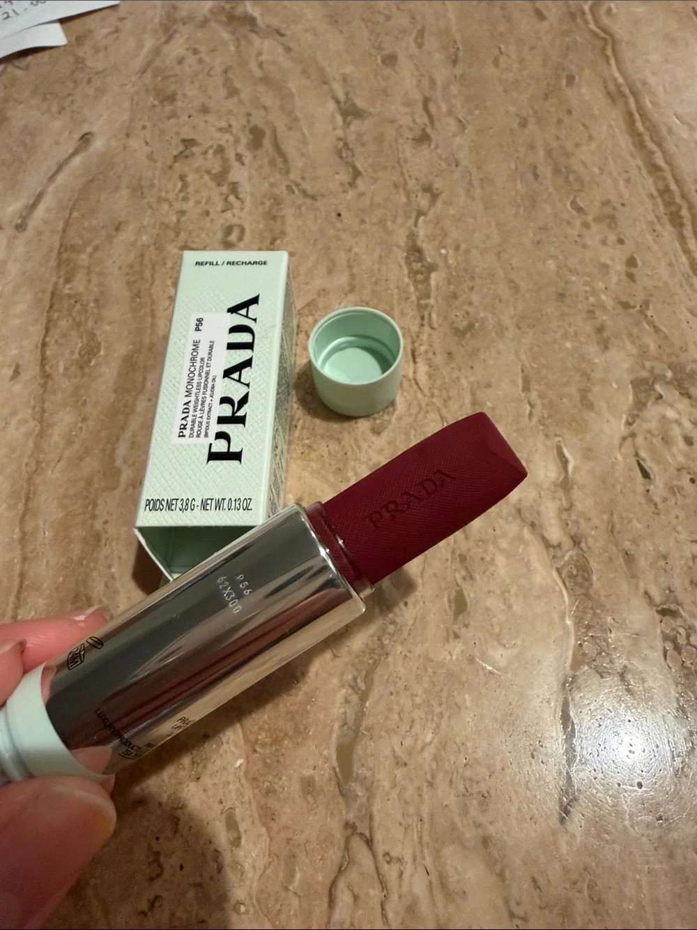 Prada Monochrome Lipstick Refill P56 Notte